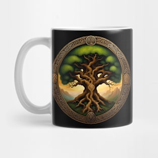 Yggdrasil Viking World Tree Norse Tree of Life Mug